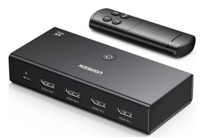 Переключатель UGREEN CM598 15376_ HDMI Switcher 3-в-1. цвет: черный