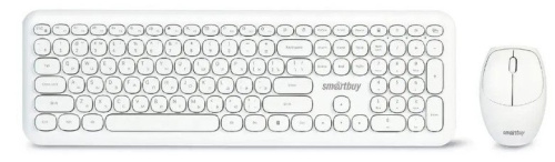 Клавиатура и мышь Wireless SmartBuy SBC-666395AG-W белая (1/10)