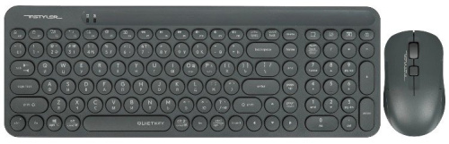 Клавиатура и мышь Wireless A4Tech Fstyler FG3300 Air2 клав:серый мышь:серый USB slim Multimedia 2012611