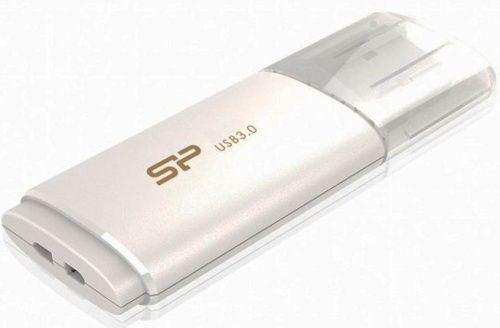 Накопитель USB 3.0 128GB Silicon Power Blaze B06 SP128GBUF3B06V1W белый
