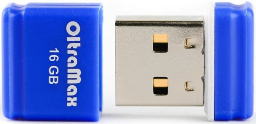 Накопитель USB 2.0 16GB OltraMax OM-16GB-50-Blue 50 синий