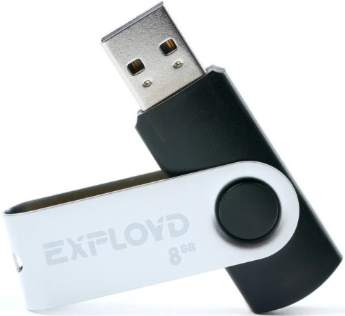 Накопитель USB 2.0 8GB Exployd EX008GB530-B 530  чёрный