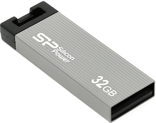 Накопитель USB 2.0 32GB Silicon Power Touch 835 SP032GBUF2835V1T серый