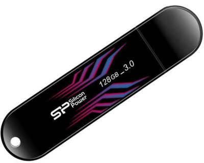 Накопитель USB 3.0 128GB Silicon Power Blaze B10 SP128GBUF3B10V1B черный