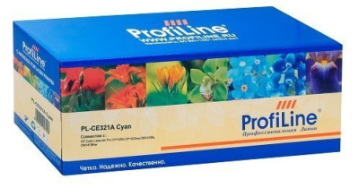 Картридж ProfiLine PL-CE321A Картридж  для принтеров HP LJ CP1525N/CP1525NW/CM1415/1415fnw Cyan 1300 копий ProfiLine