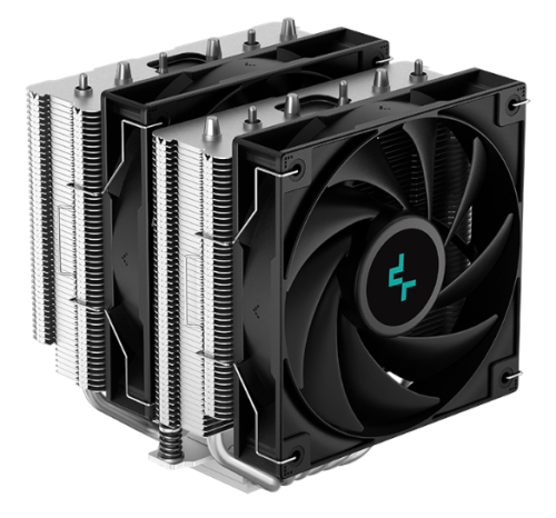 Кулер Deepcool AG620 Soc-AM5/AM4/1151/1200/2066/1700 4-pin 15-29dB Al+Cu 260W Ret