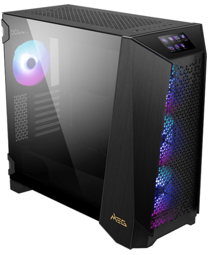 Корпус eATX MSI MEG PROSPECT 700R 306-7G15R21-W57 черный, без БП, окно из закаленного стекла, USB Type-C, 2*USB 3.2, audio