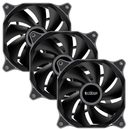 Вентилятор для корпуса PCCooler DN 120 3IN 1 120mm, 1200rpm, 44.31CFM, 18dBA (3-pack)
