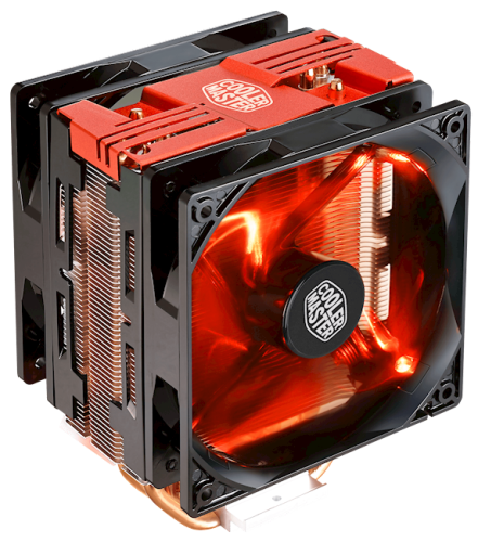 Кулер Cooler Master Hyper 212 LED Turbo ARGB RR-212TK-18PA-R1 LGA20xx/1700/1200/115x/1366/AM4/AM3/+/AM2/+/FM2/+/FM1 (cooper/aluminium, 2*120mm, 650-18