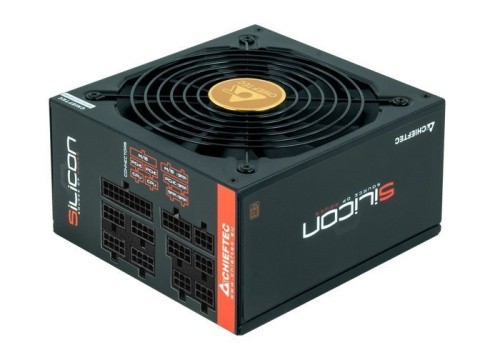 Блок питания ATX Chieftec SLC-650C Silicon, 650W, 80 Plus Bronze, Active PFC, 140mm fan, Full Cable Management, Retail