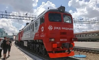 Поезд-медцентр прибудет в Якутию / Саина Титова   