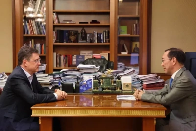 Состоялась рабочая встреча зампреда правительства РФ и главы Якутии / ЯСИА   