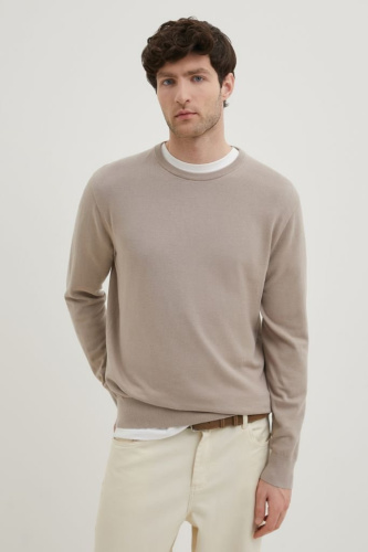 Джемпер свободного силуэта из хлопка