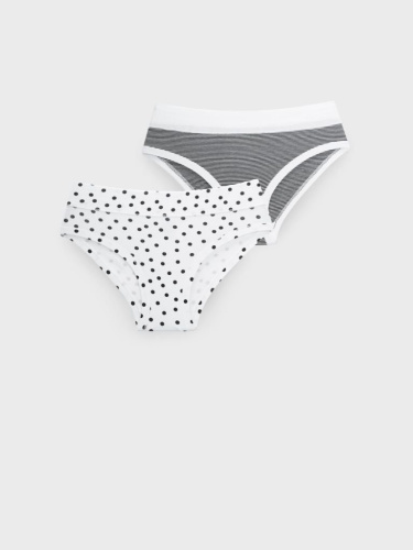 Трусы трикотажные для девочек, 2 шт в комплекте