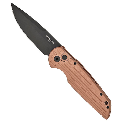 Автоматический нож Pro-Tech Tactical Response 3, сталь 154CM, рукоять алюминий, коричневый