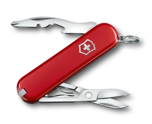 Мультитул Victorinox Jetsetter 58мм 7 функций красный