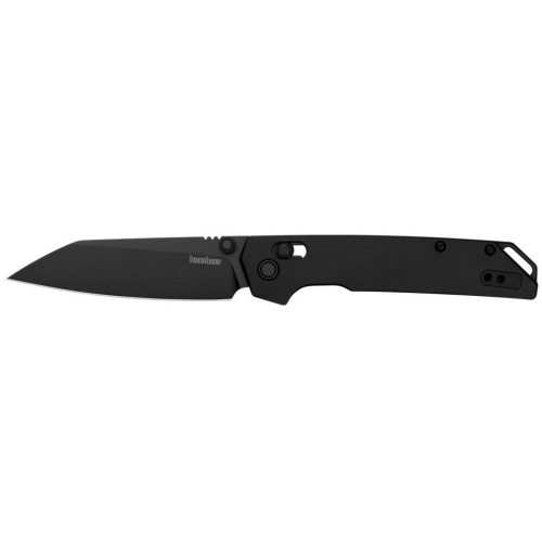 Нож KERSHAW 2038RBLK Iridium Reverse Tanto, сталь D2, рукоять 6061-T6 aluminum черный