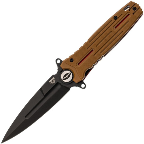 Складной нож НОКС Кондор М356, сталь D2, рукоять G10, песочный