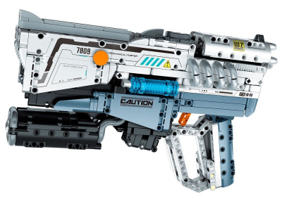 7809_MK Конструктор Механическая пушка