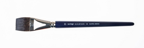 Кисть белка №30 плоская Van Gogh "122" короткая ручка