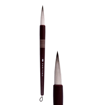Кисть для каллиграфии из козы/пони, ворс сред мягк, диам - 15 мм , CALLIGRA 225-1, ручка деревянная