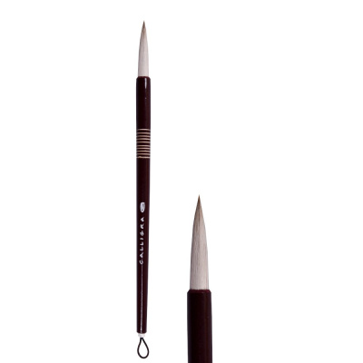 Кисть для каллиграфии из козы/пони, ворс сред мягк, диам - 10 мм , CALLIGRA 225-3, ручка деревянная