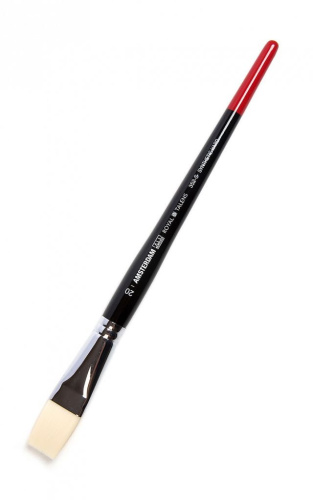 Кисть синтетика жесткая №20 плоская Talens "Amsterdam 352" короткая ручка