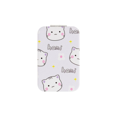Зеркальце карманное складное MESHU "Hameow"