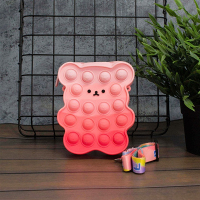 Сумочка Pop-it "Beat", pink