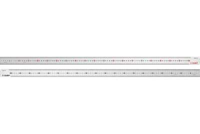 Линейка нержавеющая усиленная ЗУБР Про-100, длина 1,00 м