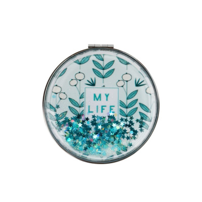 Зеркальце карманное складное MESHU "Magic light"