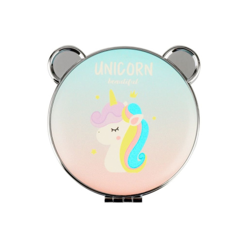 Зеркальце карманное складное MESHU "Magic unicorn"