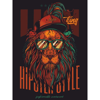 Картина по номерам на картоне ТРИ СОВЫ "Стильный постер" 30*40 см, с акриловыми красками и кистями