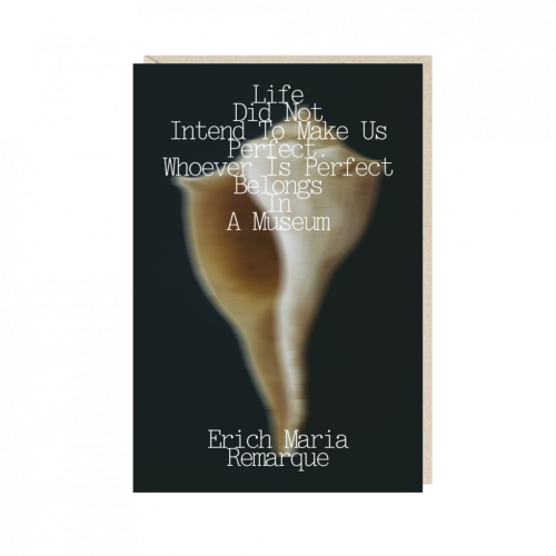 Открытка "life did not intend..."