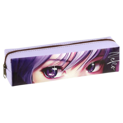 Пенал мягкий MESHU "Neko" 200*55*40 мм, искусственная кожа