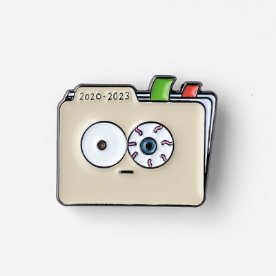 Значок эмалированный "Папка"