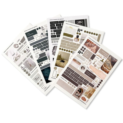 Набор стикеров Remarklee "Строгие"