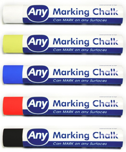 Мелок перманентный для любой поверхности Mungyo Any красный