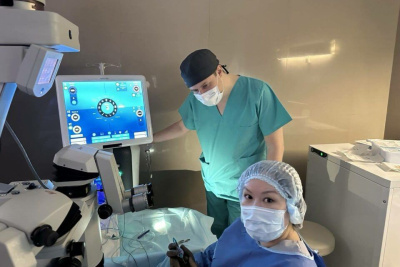 Офтальмологическая больница Якутии внедрила новейшую установку для операций на глазах / Саина Титова Якутск Якутск Республика Саха (Якутия)