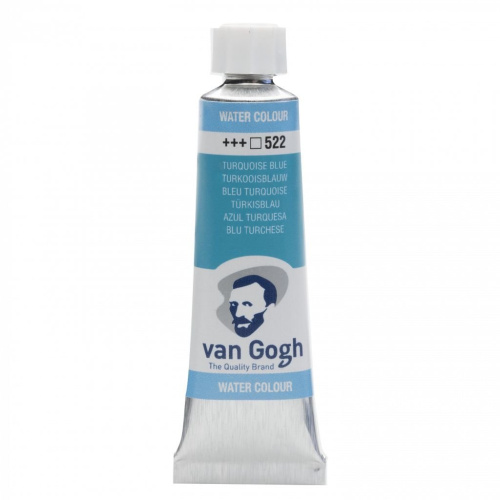 Акварель Talens "Van Gogh" 10 мл Бирюзовый NEW / PB15 / Pg7