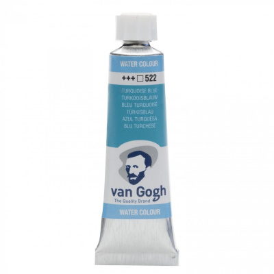 Акварель Talens "Van Gogh" 10 мл Бирюзовый NEW / PB15 / Pg7