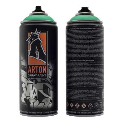 Краска для граффити Arton 400 мл в аэрозоле, Zak Mini Monster