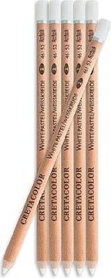 Карандаш "Белый мел" нежирный средний CRETACOLOR