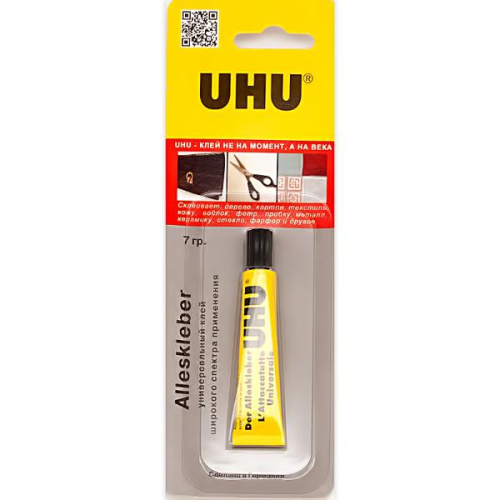 Клей универсальный UHU "Alescleber Gel" 7 г в блистере