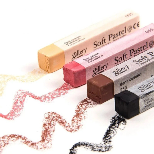 Пастель сухая профессиональная Mungyo, квадратная, цвет № 008 темный желтый кадмий