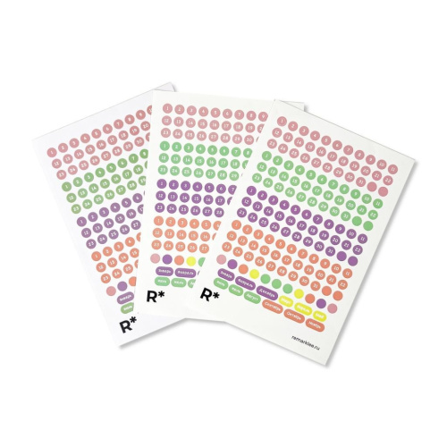 Набор стикеров Remarklee "Даты нежные"