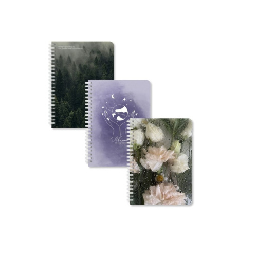 Блокнот в точку Remarklee "Зелёная геометрия" Creative А5