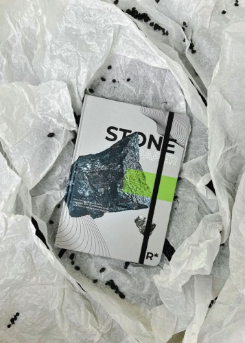 Ежедневник Remarklee StonePaper "Stone lime" A5