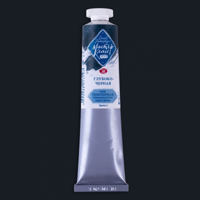 Темпера ПВА "Мастер-Класс" 46 мл Глубоко-черная