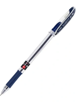 Ручка шариковая Cello "Maxriter XS" 0,7 мм, пласт., прозр., стерж. Синий